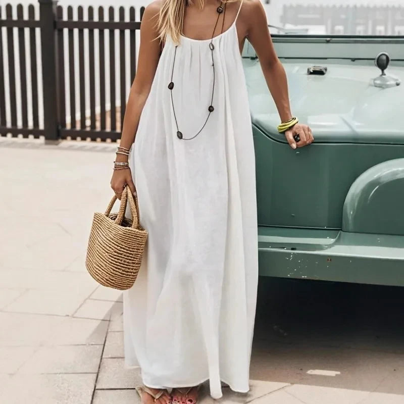 Spaghetti Strap Casual Dress