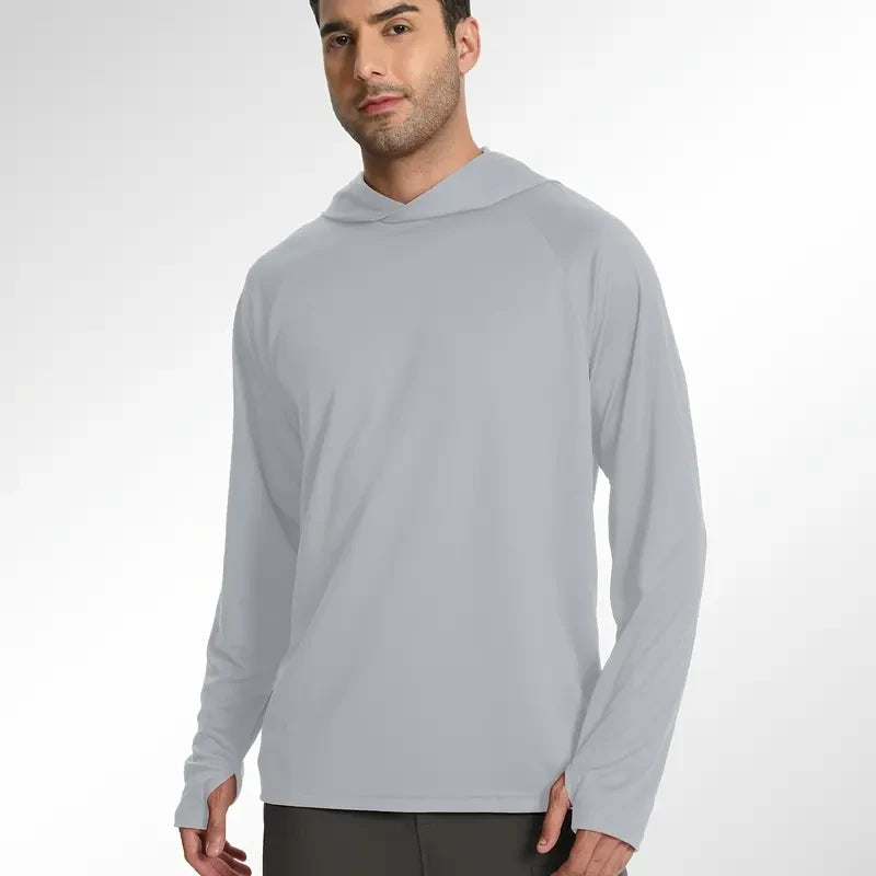 5-Pack Men's Hooded Long Sleeve Shirts